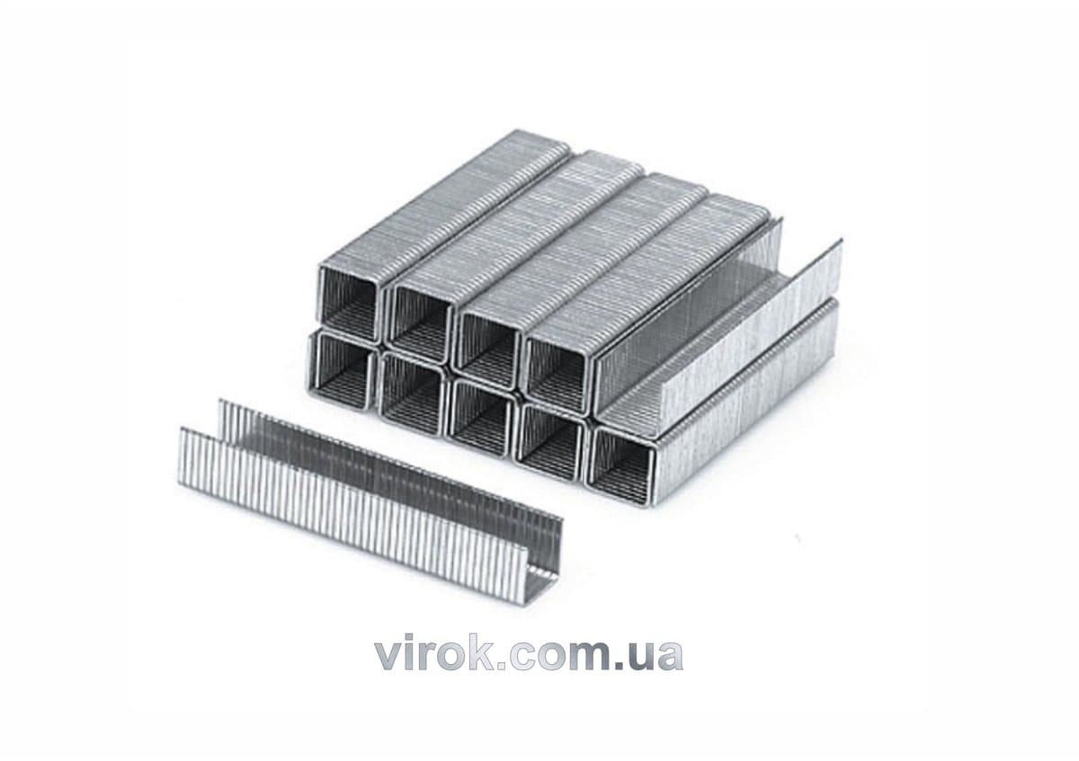 Скоби до степлера YATO : h= 14 мм, b= 10.6 мм, t= 1.2 мм, уп. 1000 шт. [50/100]