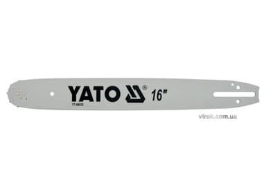 Шина для пили YATO l= 16"/ 40 см (56 ланок)Кількість зубів-9. для ланцюгів YT-84953, YT-84960 [20]