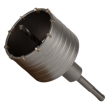 SIGMA Коронка для бетону 80 мм 10 зубців + хвостовик 110 мм SDS-plus Grad