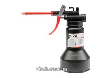 Маслянка важільна YATO : гнучкий аплікатор, V= 300 см³ [10/120]