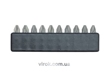 Насадка викруткова VOREL : PZ2 x 25 мм. CrV. 10 (Шт/Уп.) [25/100] (DW)