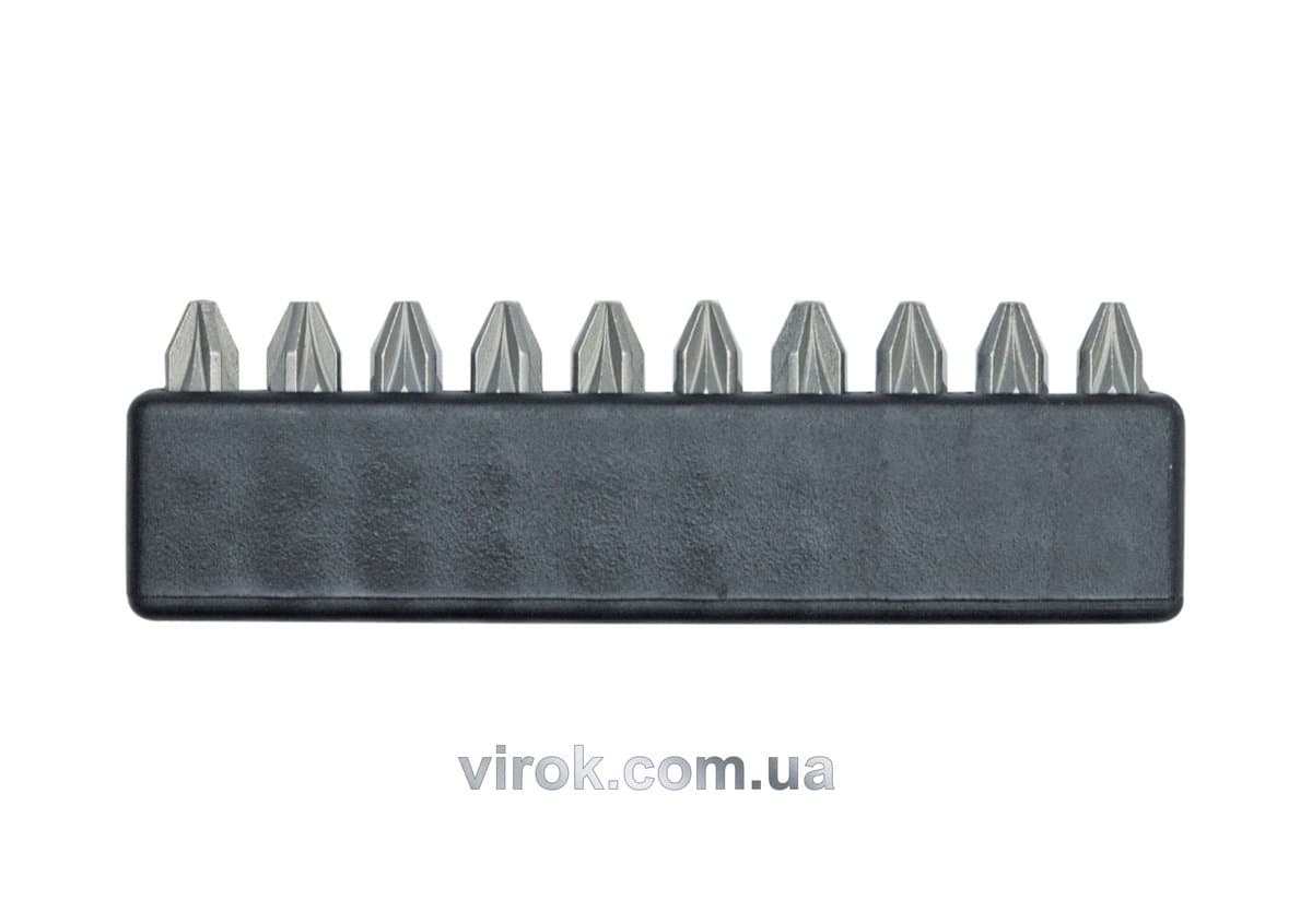 Насадка викруткова VOREL : PZ2 x 25 мм. CrV. 10 (Шт/Уп.) [25/100] (DW)
