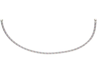 Шланг водопровідний з опліткою з нерж сталі FALA l= 1000мм, Ø= 8/12, з'єднання F-3/8" х F-3/8" 1 МПа