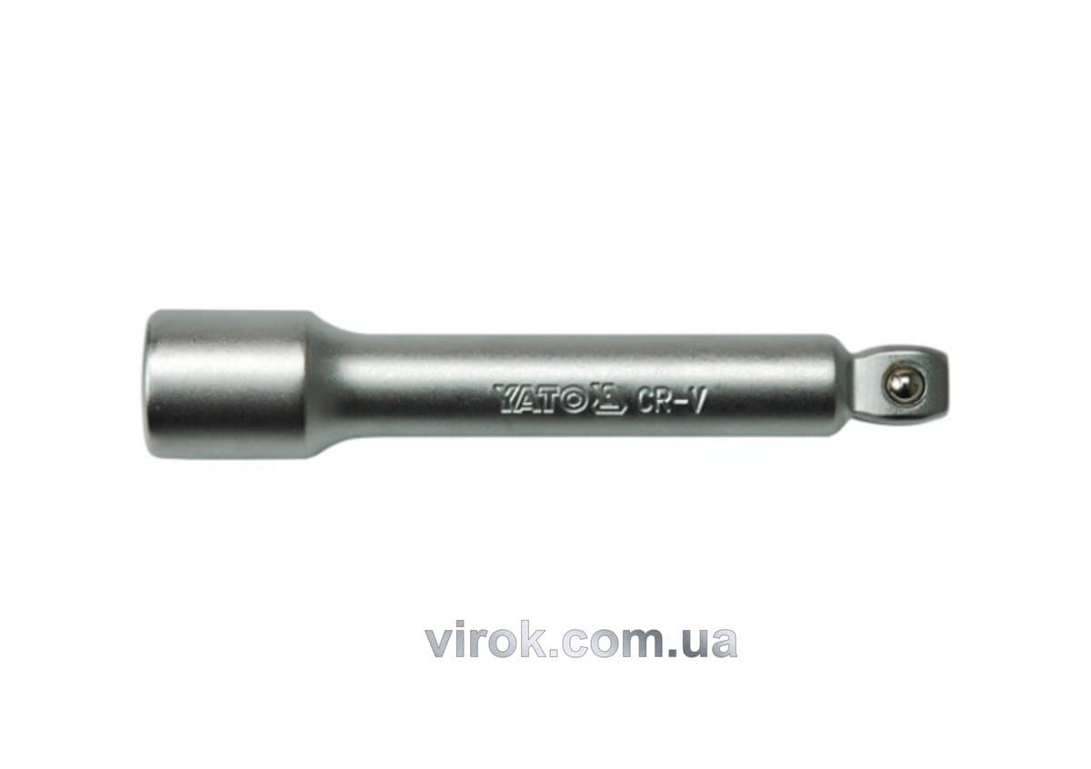 Подовжувач YATO : похилий, квадрат 1/2", L= 76 мм [15/30/120]