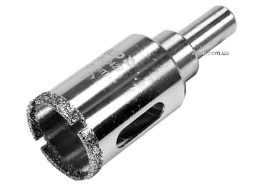 Свердло по гресу і кераміці YATO, Ø= 25 мм, при сухому і мокрому режимах [25/100]