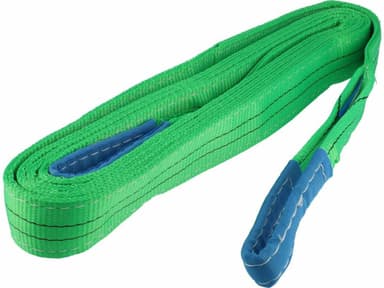 Строп пасовий з поліестеру VOREL 2 петлі по 30 см, заг. l=6 м, шир.- 60 мм, макс. навантаж- 2 т [15]