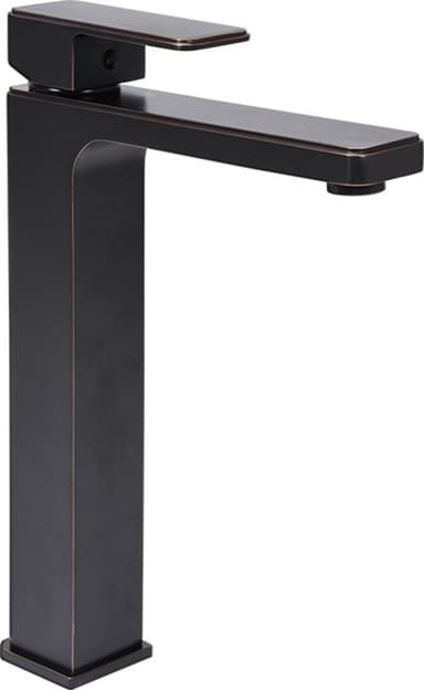 Змішувач води FALA для умивальника, високий "RETRO BLACK 3" з кульовим регулятором [6]