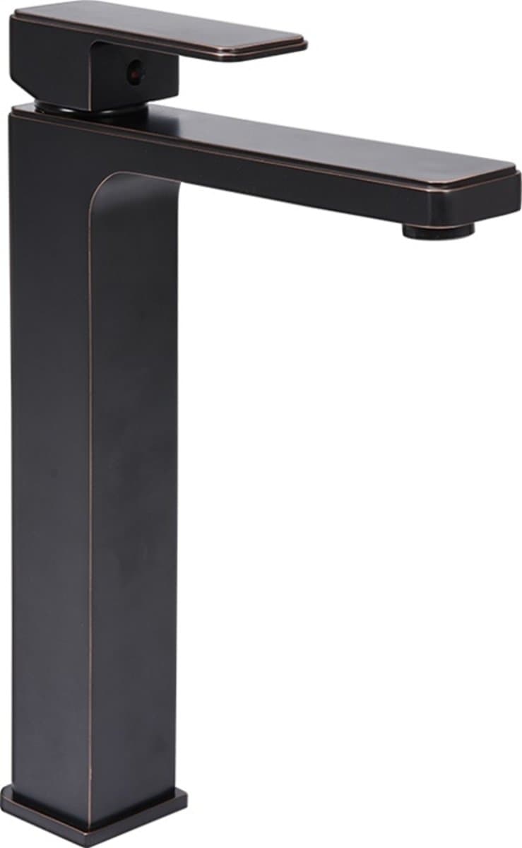 Змішувач води FALA для умивальника, високий "RETRO BLACK 3" з кульовим регулятором [6]