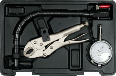 Тестер контролю биття гальмівних дисків YATO в межах до 10 мм, точність- 0,01 мм, компл. 3 елем. [6]