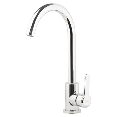 Змішувач s18 Ø35 для кухні вилив вухо на гайці SS TAU (9818100)