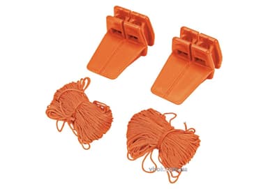 Тримачі кутові мулярські VOREL з трасовочним шнуром l= 18 м, 2 шт [48/96]