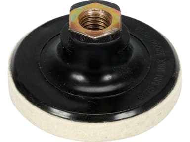 Диск з войлоком для полірування YATO Ø= 75 мм, h= 10 мм, різьбове кріплення М14 [200]