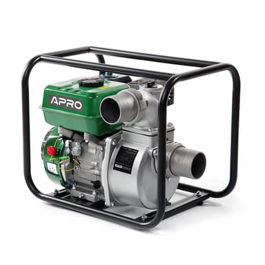 APRO Мотопомпа бензинова 4-х тактн. WP-60 6.5 л.с. 60 м3/год 30 м