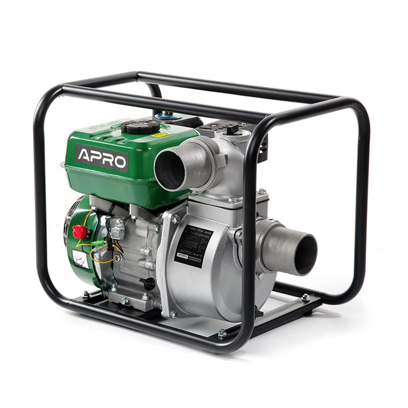 APRO Мотопомпа бензинова 4-х тактн. WP-60 6.5 л.с. 60 м3/год 30 м