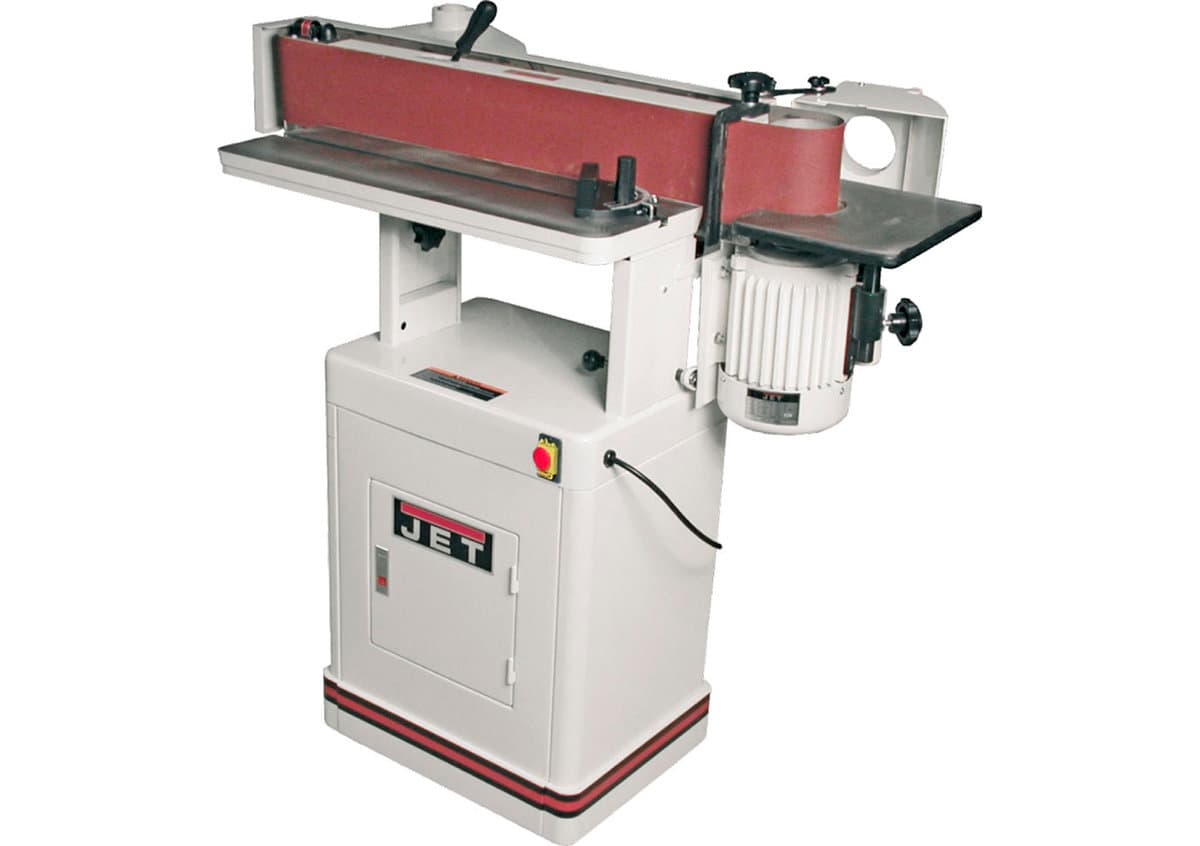 Шліфувальний верстат для кантів по дереву JET OES-80CS : 230V 2,0(1,1)кВт, шліф. стріч- 150х2260мм