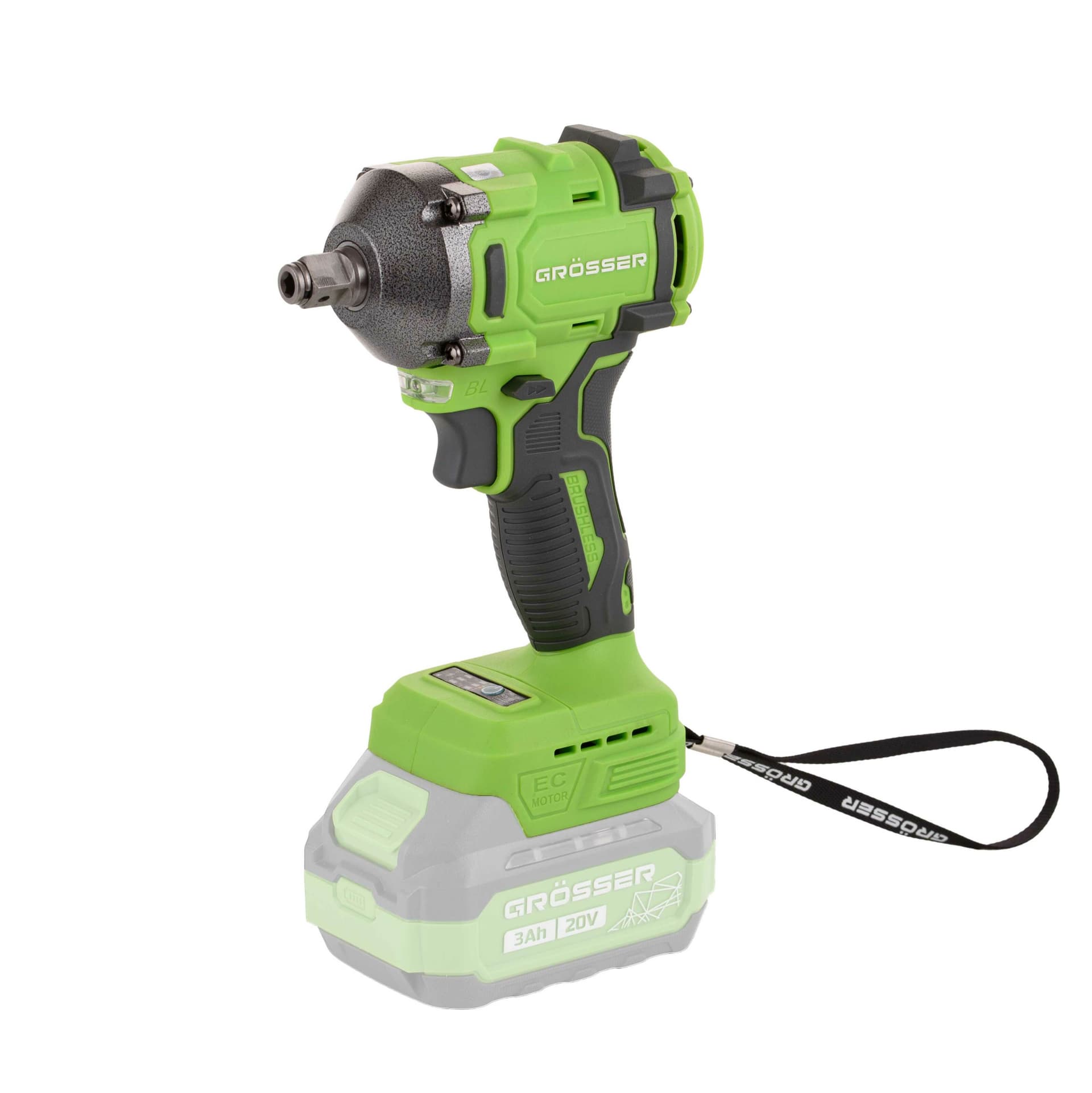 Акумуляторний гайковерт Grosser GTW 300(каркас)