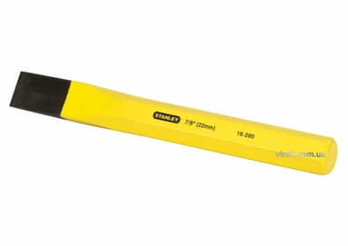 Зубило по металу STANLEY, l= 203 мм, жало w= 22 мм