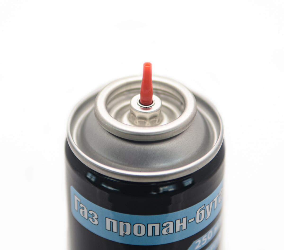 Балон газовий для запальничок VIROK 150g/250ml. 1-разовий (4 перехідників на кришці) [12 шт/уп]