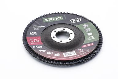 Коло пелюстково-торцеве цирконієве Р100 конус 125мм (Т29) (КПТ) APRO