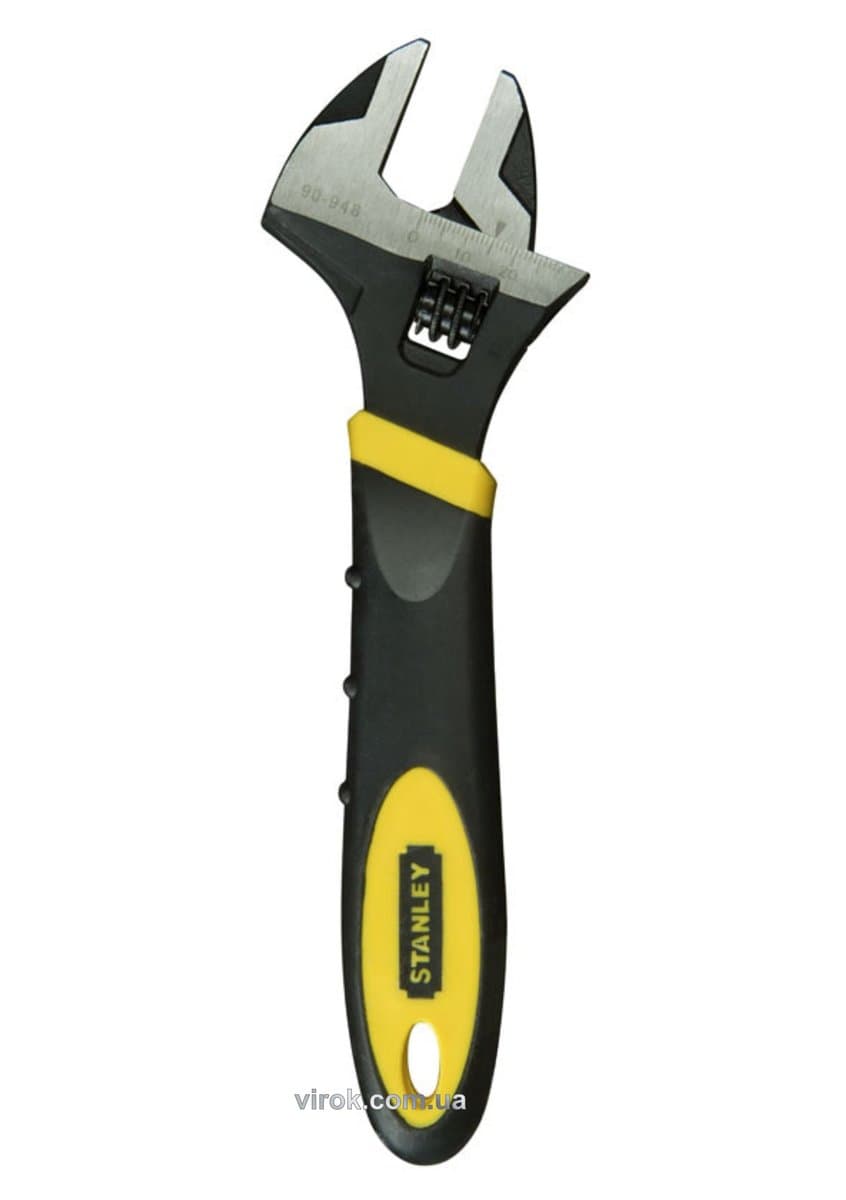 Ключ розвідний STANLEY "MaxSteel" : L= 200 мм, М ≤ 24 мм, гайковий