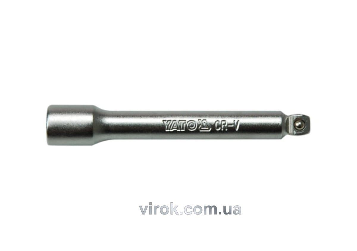 Подовжувач до головок торцевих YATO : похилий , квадрат 1/4", L= 101,6 мм [20/100/200]