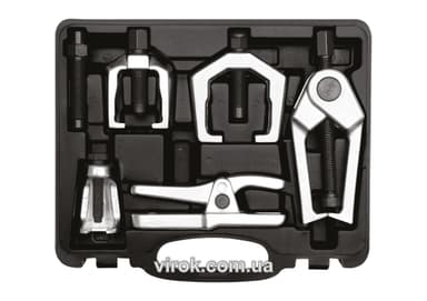 Знімач кермових тяг і кульових опор автомобіля YATO в компл. 6 елем. [5/90]