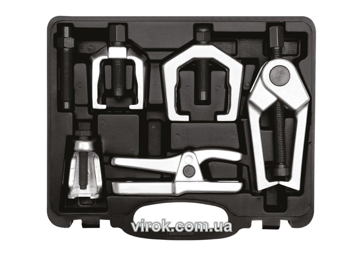 Знімач кермових тяг і кульових опор автомобіля YATO в компл. 6 елем. [5/90]