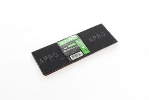 Сітка абразивна APRO P220 105*280мм електрокорунд (10шт)