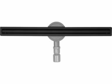 Трап підлоговий лінійний з нержавіючої сталі, чорний FALA SLIM BLACK; 90х 3х 7 см, сифон- 56 мм [5]