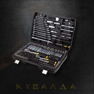 SIGMA Набір насадок торцевих і біт  ¼" ⅜" ½"  CrV (216шт)