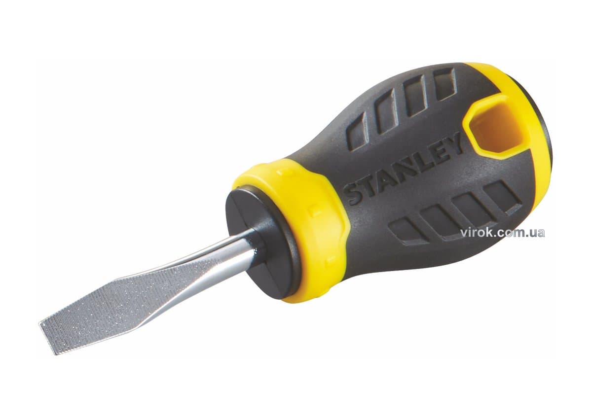 Викрутка плоска STANLEY "Essential" : шліц SL6,5 х 30 мм