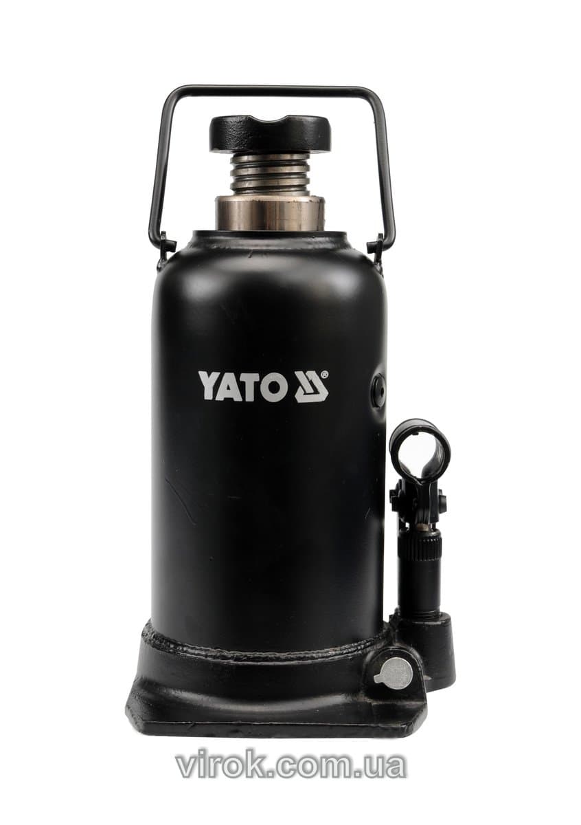 Домкрат гідравлічний стовбцевий YATO : 20 т, H= 241 - 521 мм [2]