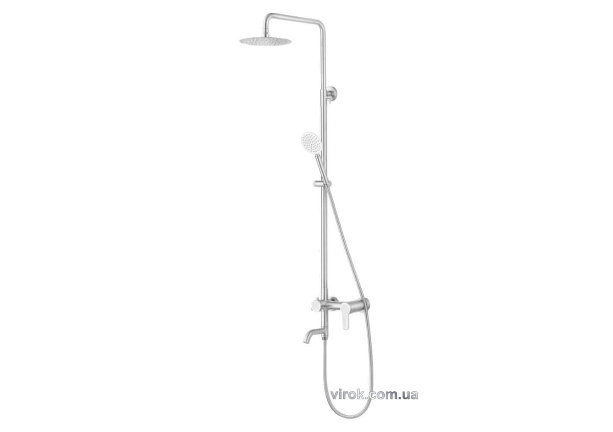 Душовий комплект STEELY 3 FALA : 2 функції, регульована висота 91- 121 см [5]