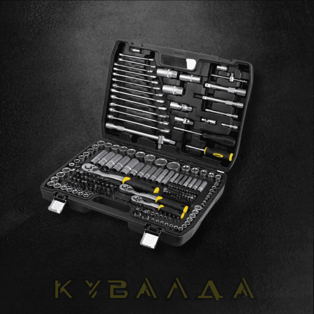 SIGMA Набір насадок торцевих і біт 1⁄4" 3⁄8" 1⁄2" CrV (216шт)