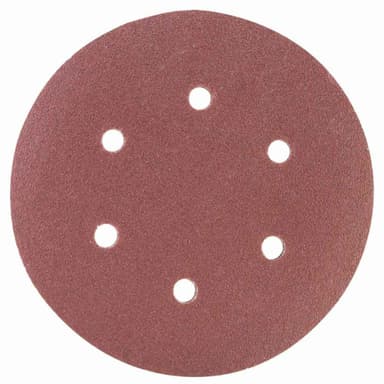 Круг шліфувальний самозачепний 6 отворів NINJA : Ø150 мм. Р40. універсальний Уп. 5 шт. [50]