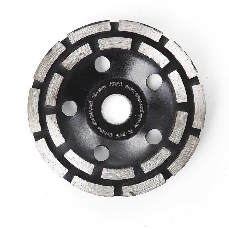 APRO Чаша алмазна шліфувальна 180 мм 22-24% Сегмент дворядний