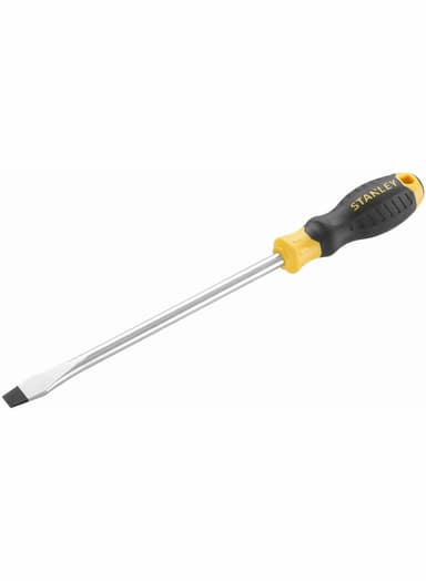 Викрутка плоска STANLEY "Cushion Grip" S/D FLARED: 10 X 200MM