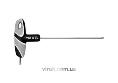 Ключ "TORX" YATO : "T"- образний, Т20, двосторонній, L= 130 мм [12/240]