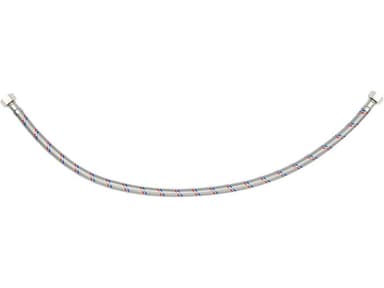 Шланг водопровідний з опліткою з нерж сталі FALA l= 600мм, Ø= 8/12, з'єднання F-3/8" х F-3/8" 1 МПа