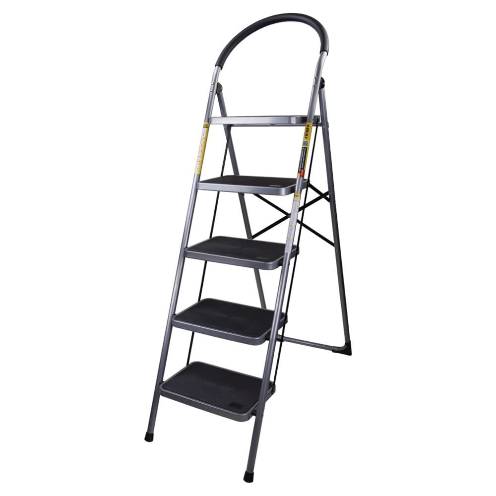 SIGMA Драбина сімейна (широкі прогумовані щаблі) 5 щаблів
