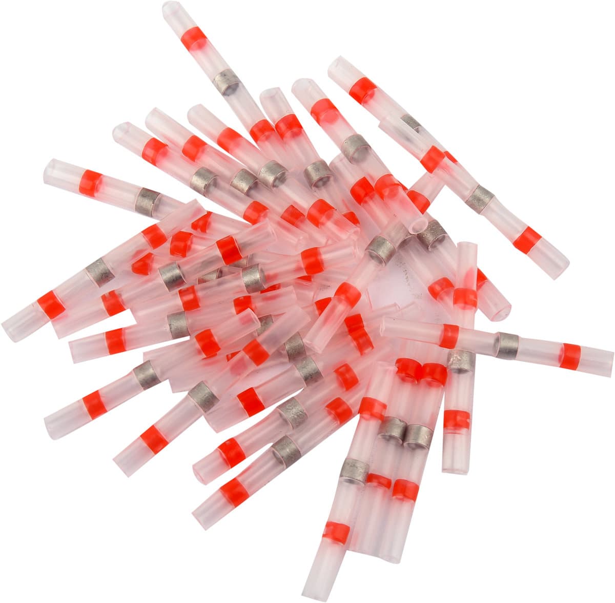 Кембрики термоусадні при t≤ 105°C з припоєм YATO : для провідників 0.5-1.5 мм², 30 шт [15]