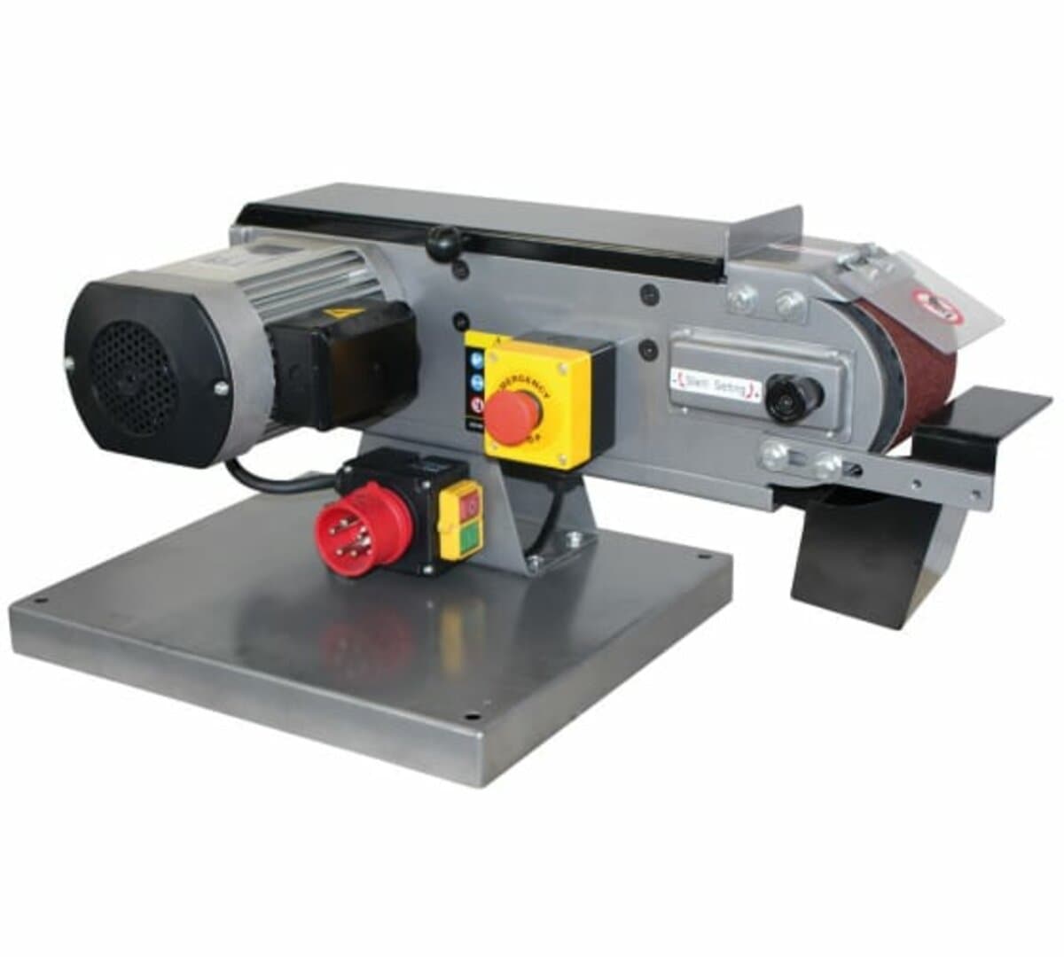 Шліфувальний стрічковий верстат по металу JET JBSM-100T : 400В, 1,5 кВт, шліф. стріч- 100 х 1220 мм