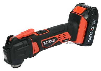 Багатофункційний ручний інструмент (реноватор) акумул. YATO, 18 В Li-Ion 2 Агод, з зарядн. прист [4]