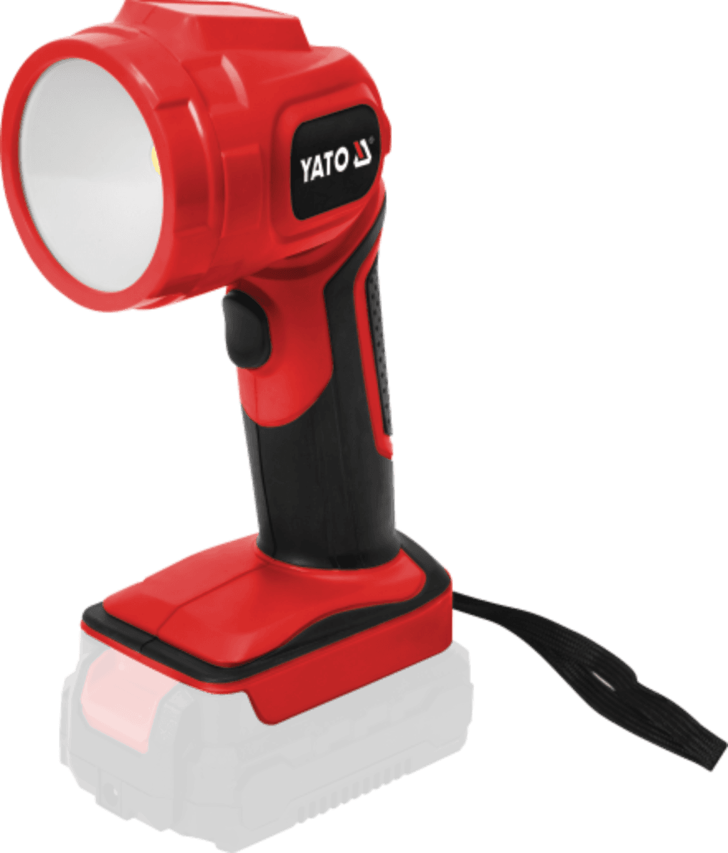 Ліхтар акумуляторний COB-діодний, YATO 18 В 3 Вт, 300 Lm, обертова головка- 90°(БЕЗ АКУМУЛЯТОРА)[18]