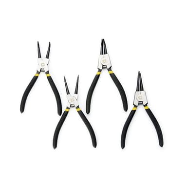 СИЛА Знімач стопорних кілець прямі на стискання прогумовані 175 мм.