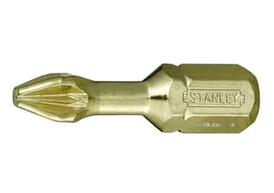 Насадка викруткова STANLEY : Phillips PH2 x 25 мм "GOLD". 6 (Уп/Шт.)
