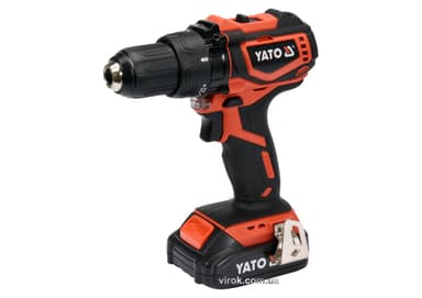Шуруповерт-дриль безщітков. акумул. Li-Ion YATO: U= 18В, крутн.мом.- 42 Нм, 2АГод, патрон Ø≤13мм [4]