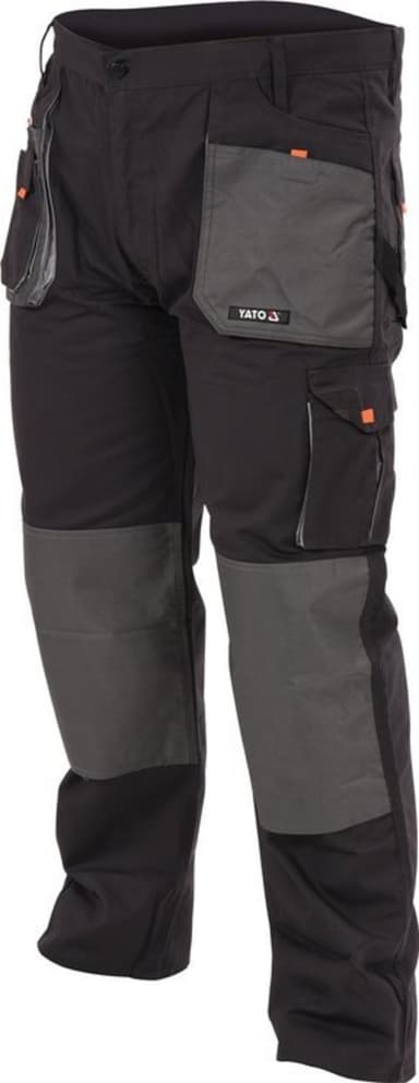 Штани робочі YATO, розмір M; 65%- поліестер, 35%- бавовна [10]