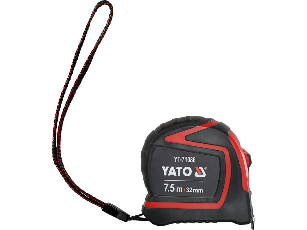 Рулетка вимірювальна YATO : L= 7,5 м x 32 мм, [6/36]