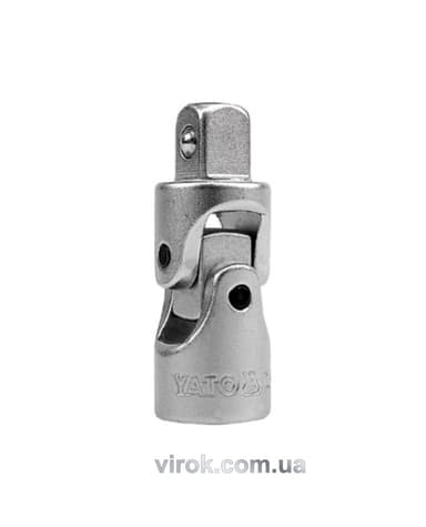 Карданний шарнір для головок торцевих YATO : квадрат 1/4", L= 35 мм [20/120/240]